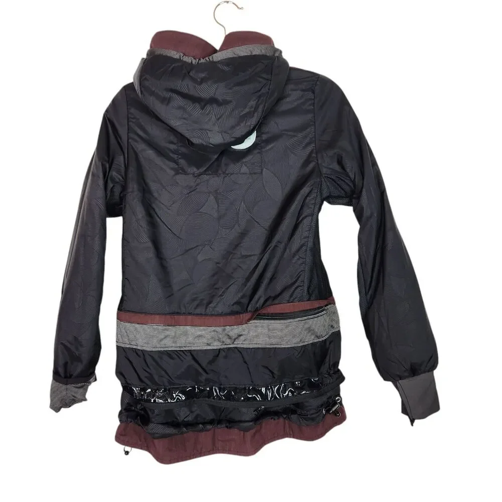 HOLDEN Jacket Womens XS‎ Maroon Dawn Pullover Ski Snow Jacket Waterproof